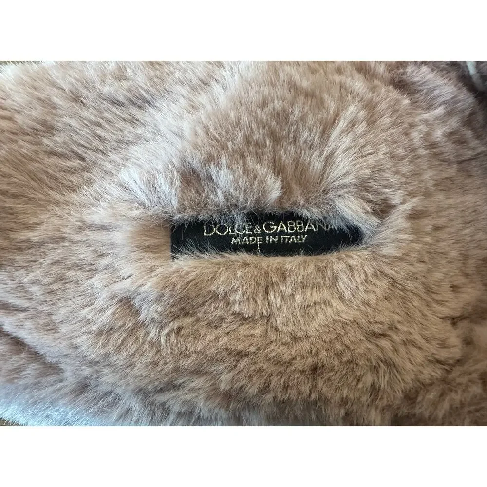 Dolce and Gabbana Pink Bear Slides, Slippers,  Christmas‎ Gift, EU 35 US 4.5-5